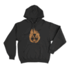 Burning Rifle Hoodie Black 1