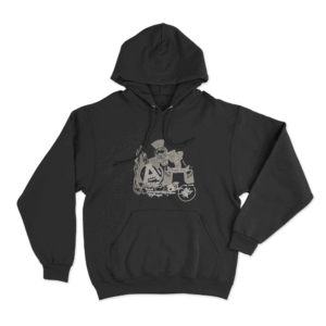 Chaos Rider Hoodie Black 1