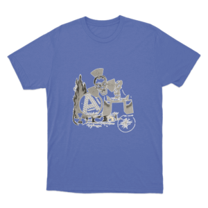 Chaos Rider T Shirt Blue