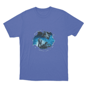 Night Rider T Shirt Blue