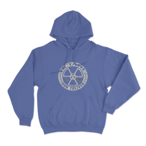 Nuclear Emblem Hoodie Blue 1