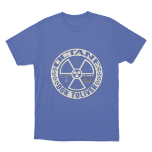Nuclear Emblem T Shirt Blue