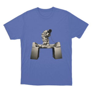 Stage Preacher T Shirt Blue